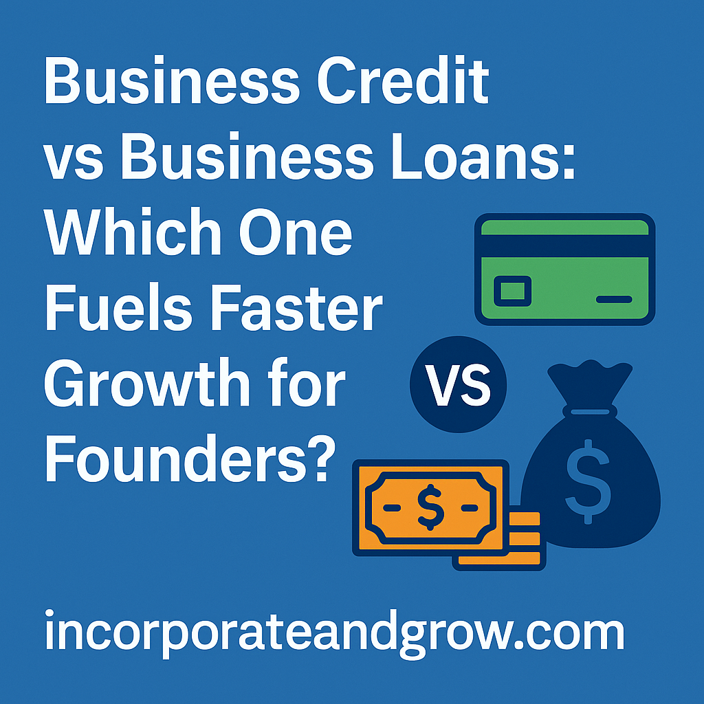 Business Credit vs Business Loans: Fueling Growth for Founders – Compare Options